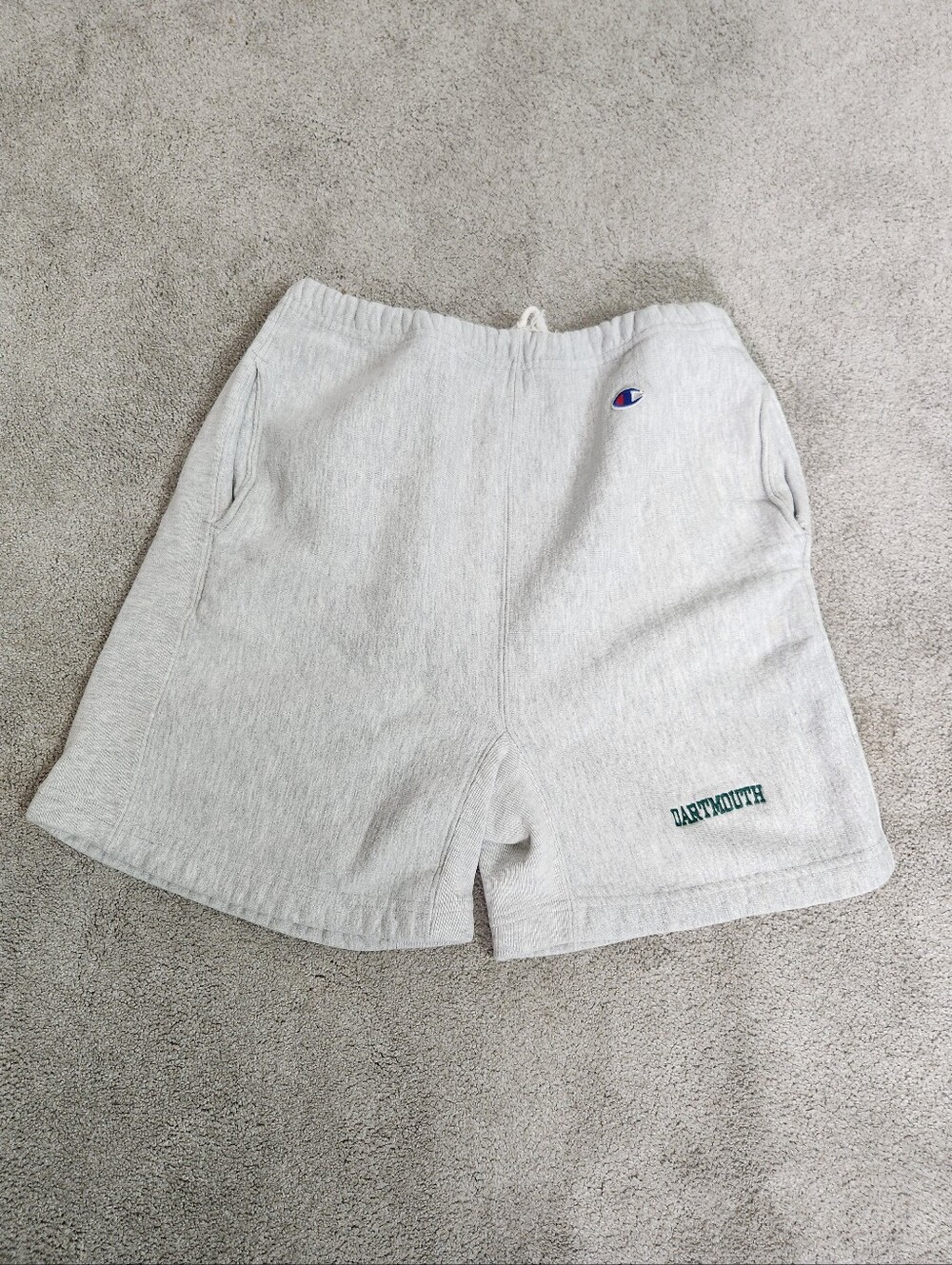 Vintage Champion Reverse Weave Warmup Sweat Shorts Mens XL Gray 80s Gym USA VTG